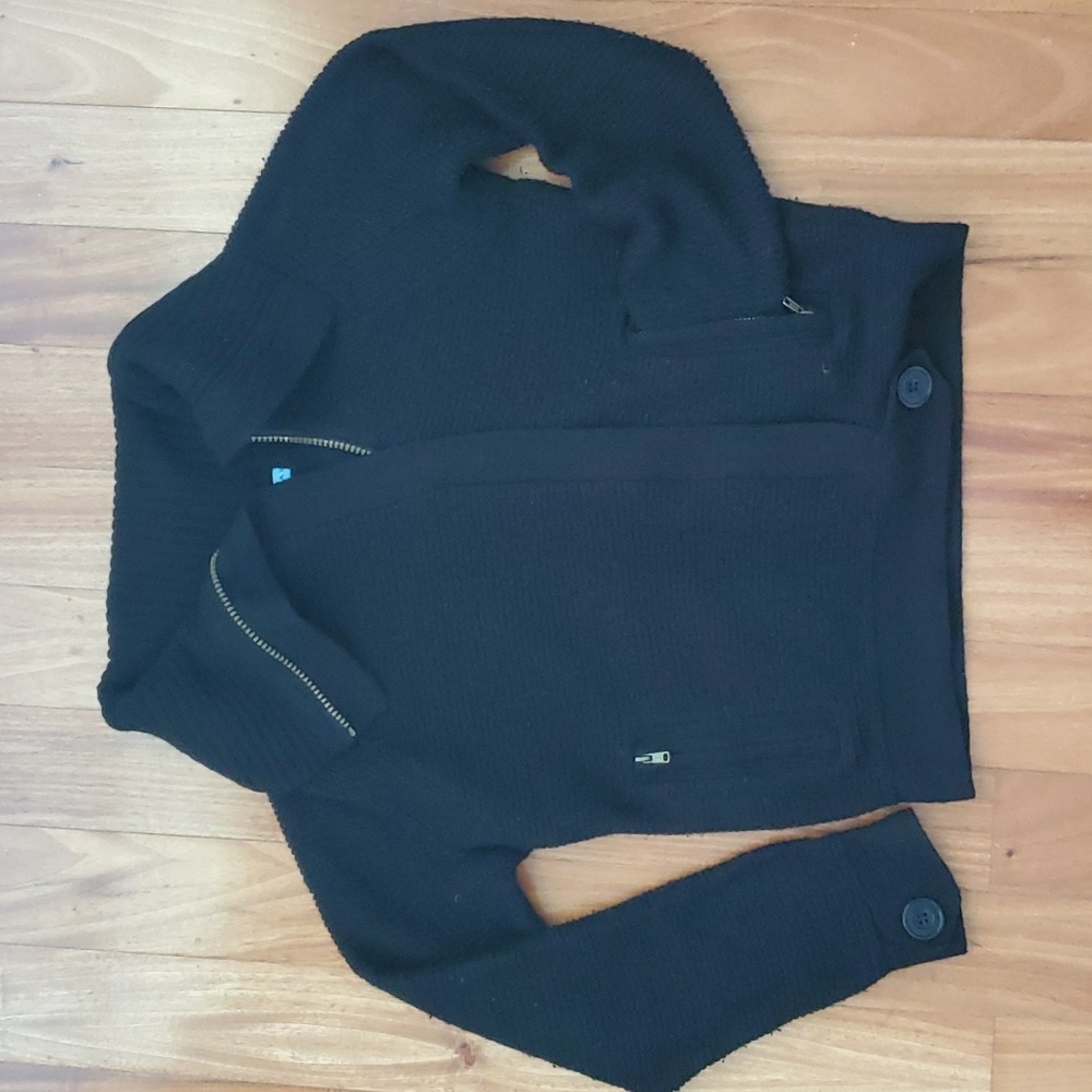 Cashmere Zip Sweater by Antonio Melani